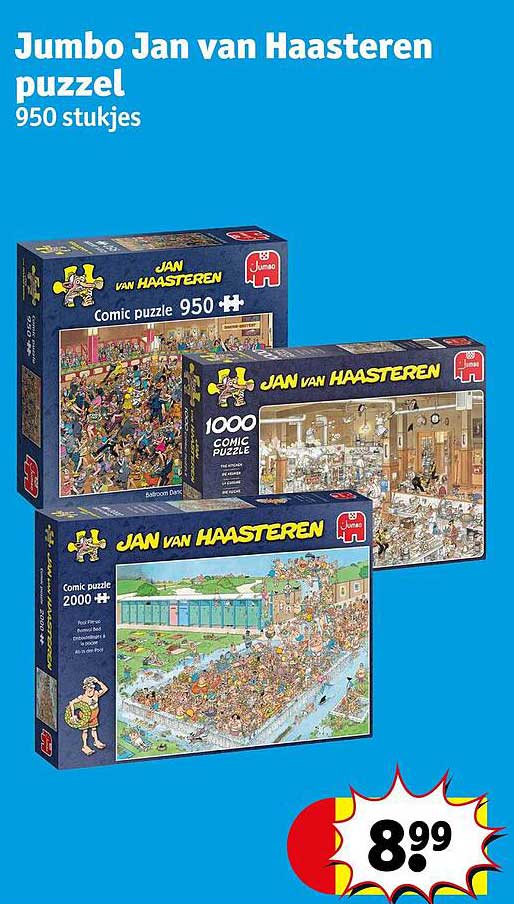 Jumbo Jan van Haasteren puzzel 950 stukjes