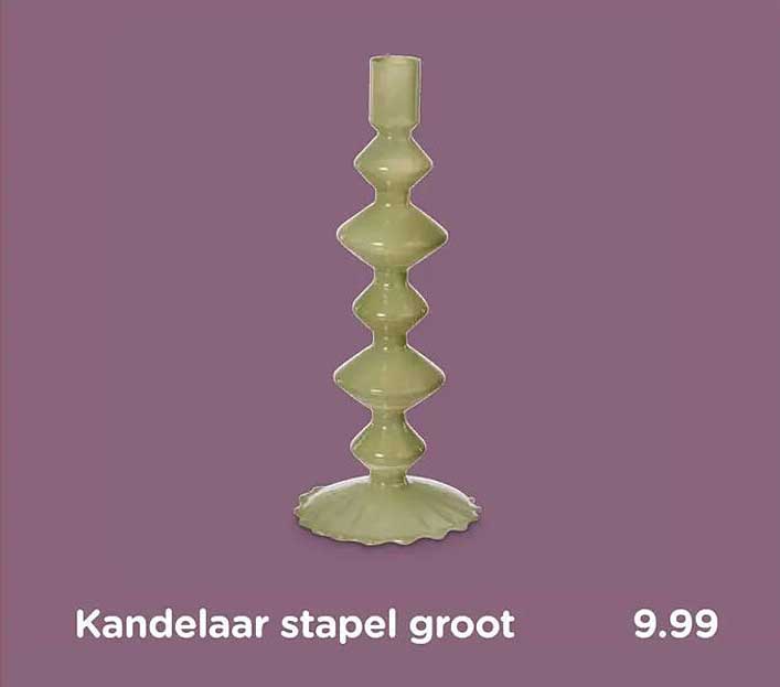 Kandelaar stapel groot