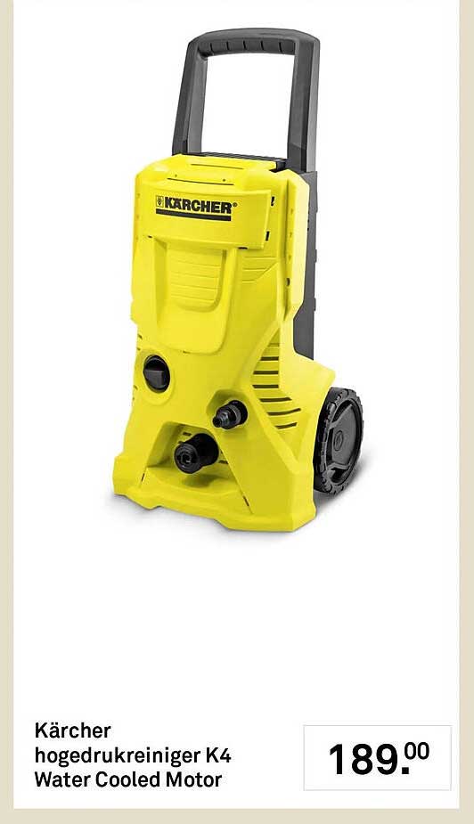 Kärcher hogedrukreiniger K4 Water Cooled Motor