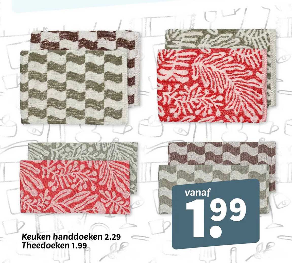 Keuken handdoeken / Theedoeken