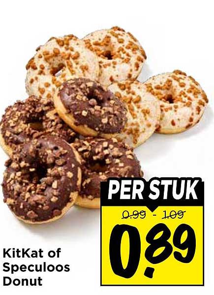 KitKat of Speculoos Donut
