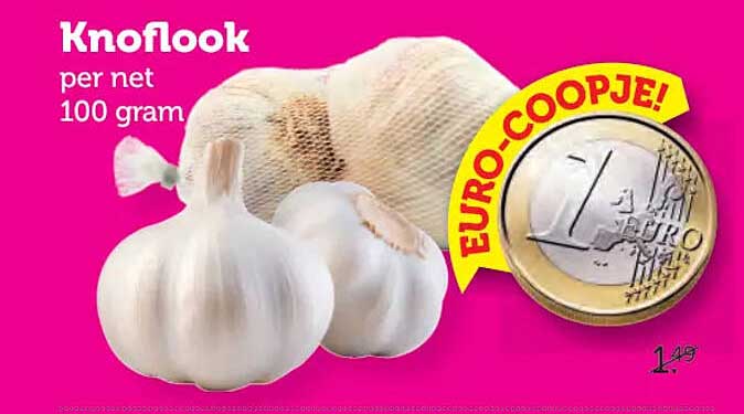 Knoflook per net 100 gram