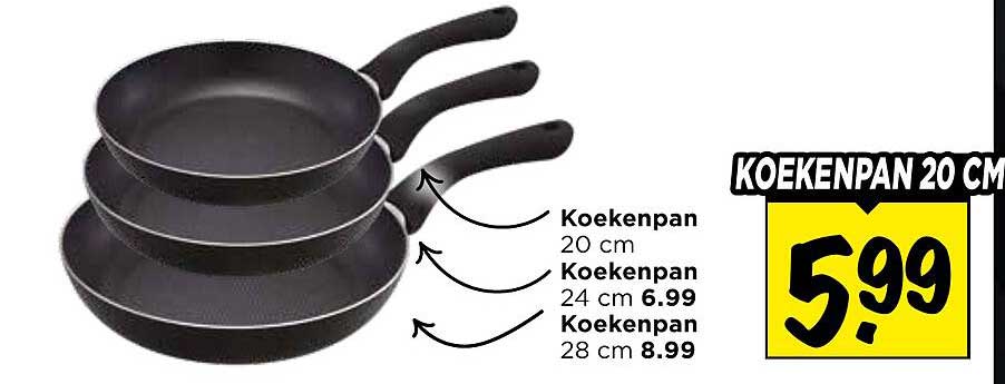 Koekenpan 20 cm