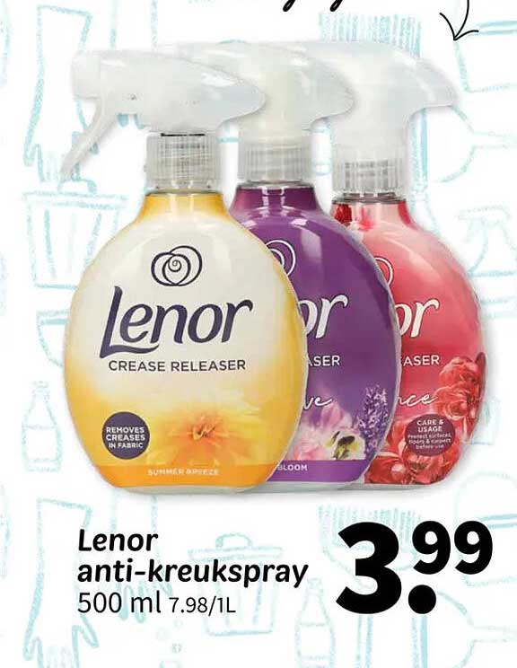 Lenor anti-kreukspray 500 ml