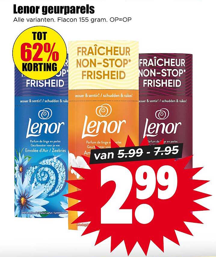 Lenor geurparels