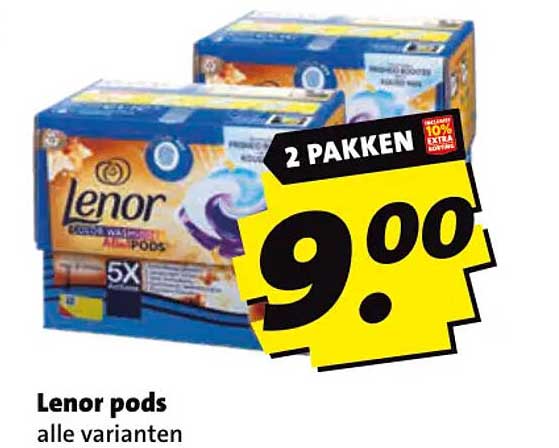 Lenor pods alle varianten 2 pakken
