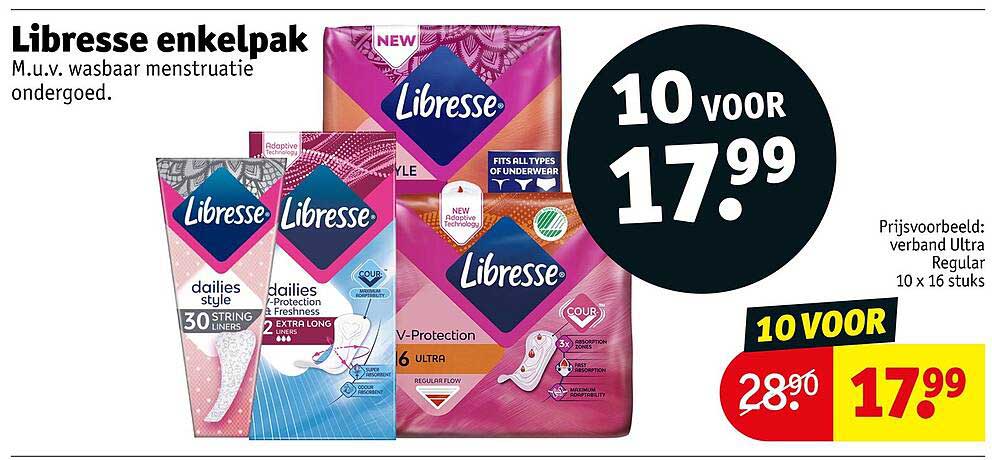 Libresse enkelpak