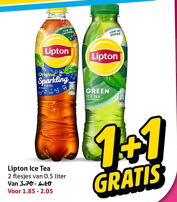 Lipton Ice Tea 1+1 gratis
