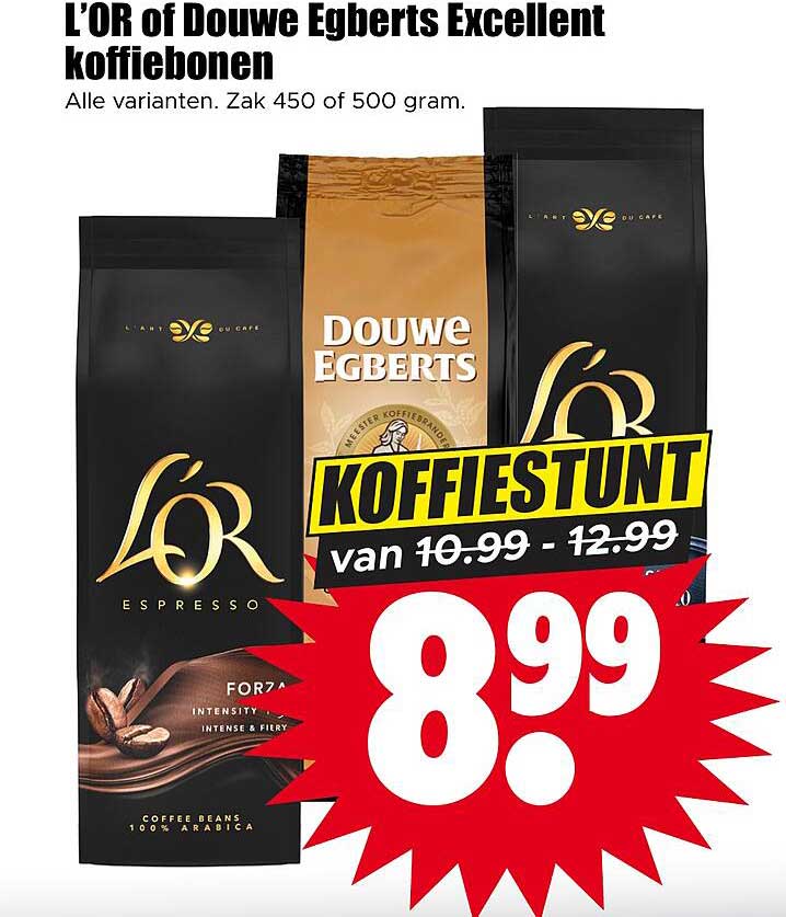 L'OR of Douwe Egberts Excellent koffiebonen