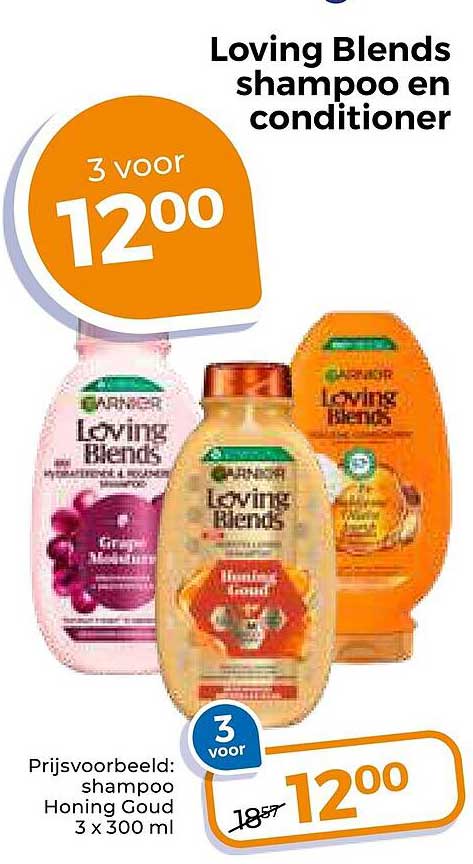 Loving Blends shampoo en conditioner 3 voor 12,00