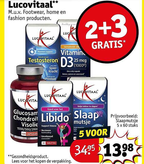Lucovitaal** 2+3 GRATIS*