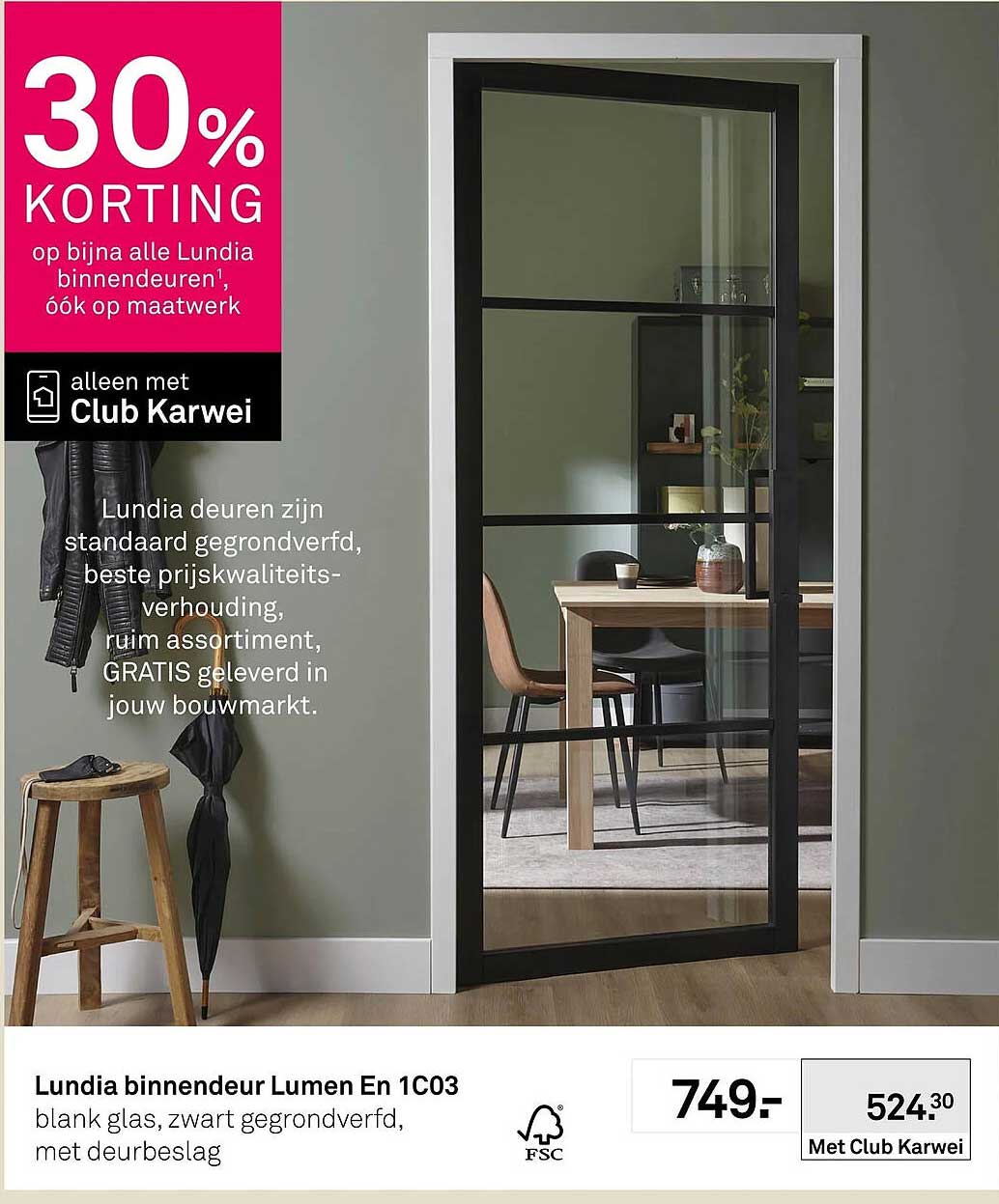 Lundia binnendeur Lumen En 1C03