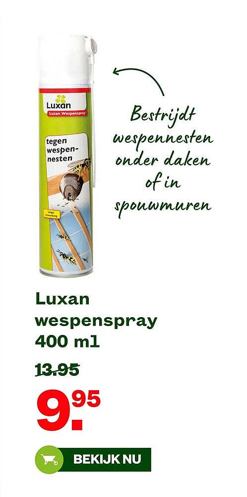 Luxan wespenspray 400 ml