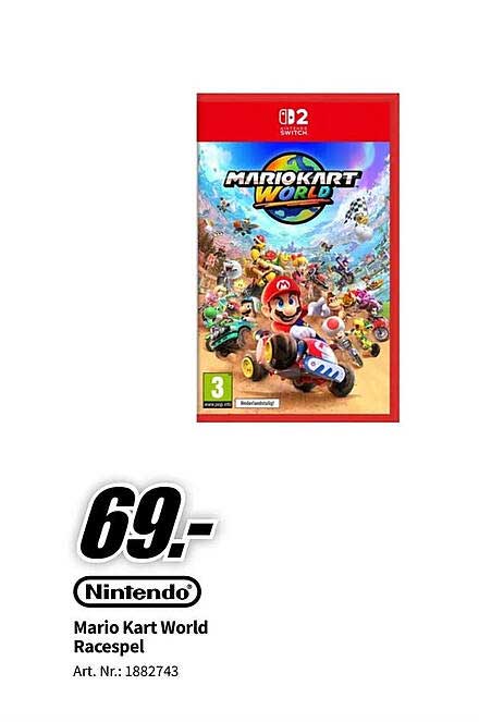 Mario Kart World Racespel