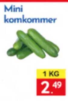 Mini komkommer