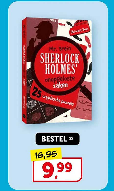Mr. Brein Sherlock Holmes' onopgeloste zaken 25 cryptische puzzels