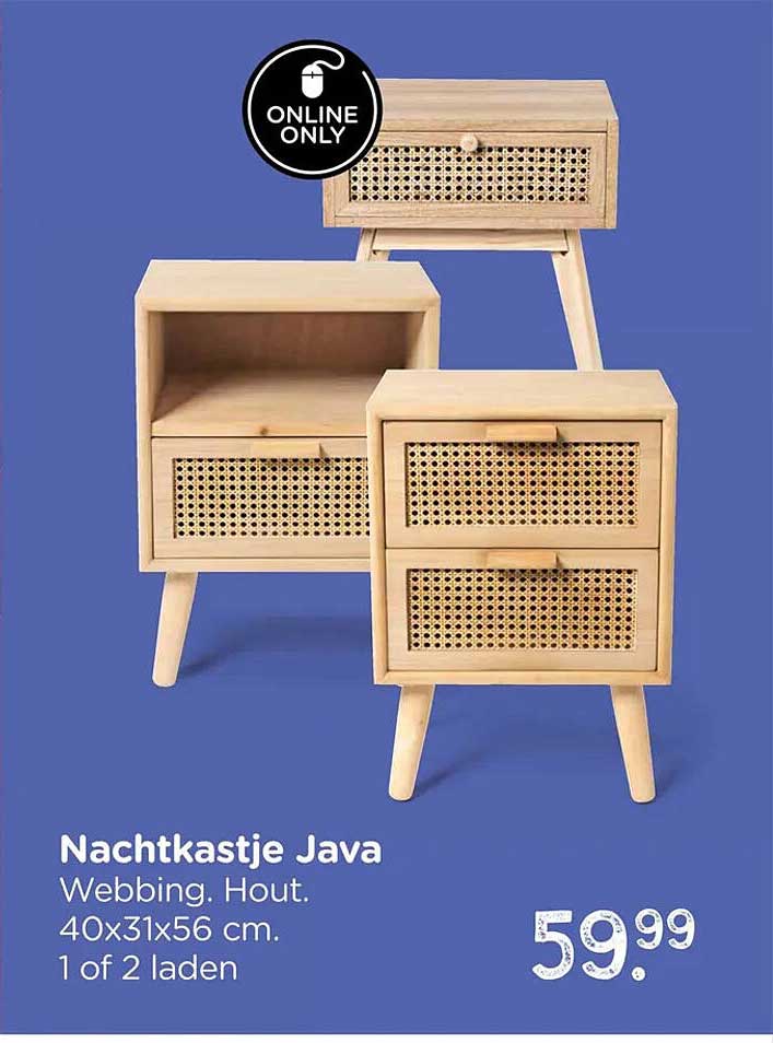 Nachtkastje Java