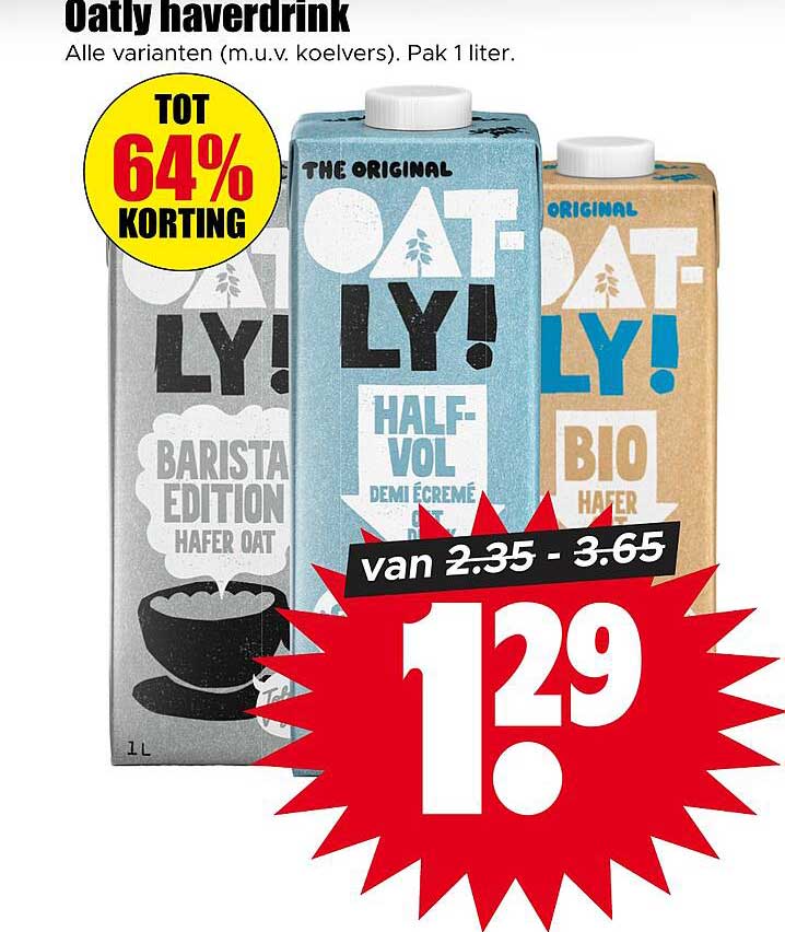 Oatly haverdrink