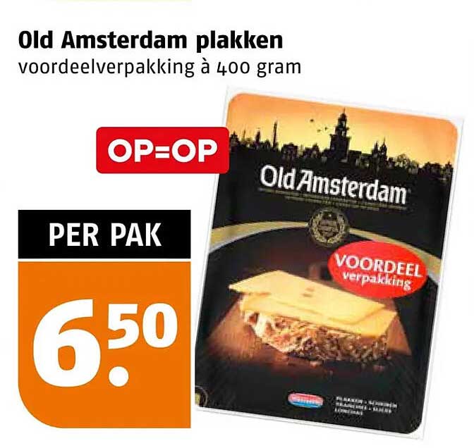 Old Amsterdam plakken voordeelverpakking à 400 gram