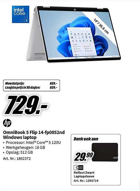OmniBook 5 Flip 14-fp0852nd Windows laptop