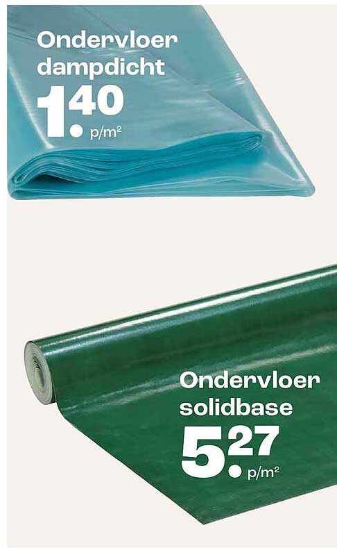 Ondervloer dampdicht