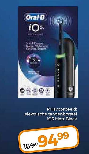 Oral-B iO Series elektrische tandenborstel iO5 Matt Black