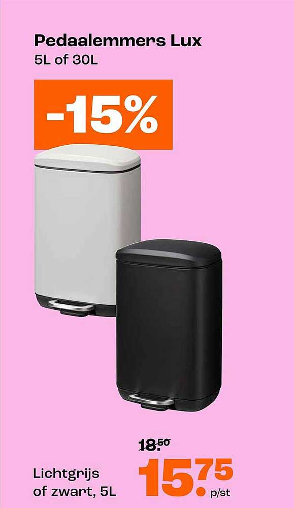 Pedalemmers Lux 5L of 30L -15%
