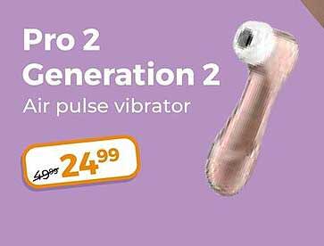 Pro 2 Generation 2 Air pulse vibrator
