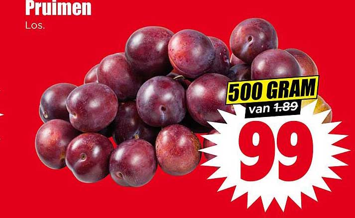 Pruimen Los. 500 gram