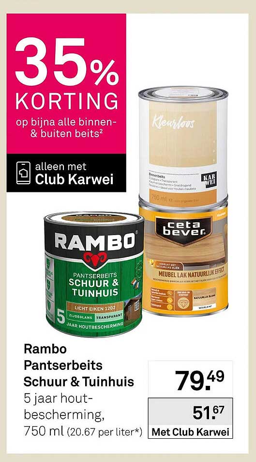 Rambo Pantserbeits Schuur & Tuinhuis