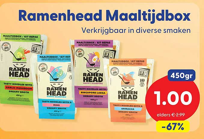 Ramenhead Maaltijdbox