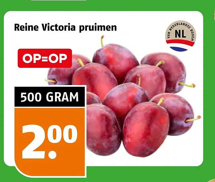 Reine Victoria pruimen