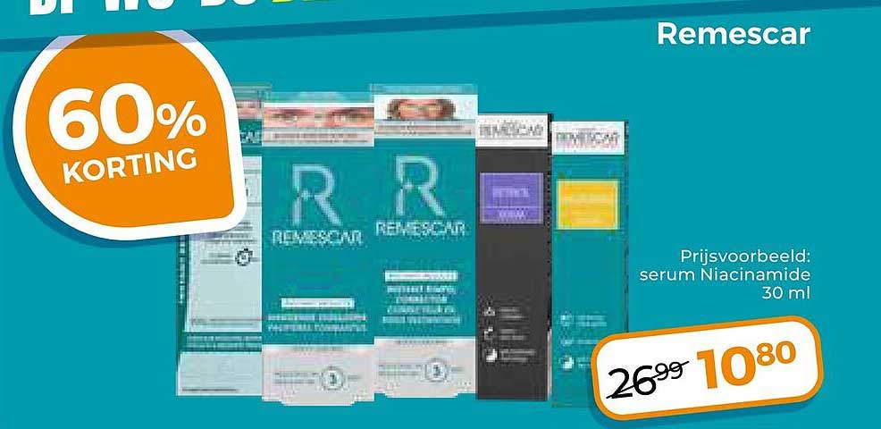 Remescar 60% korting