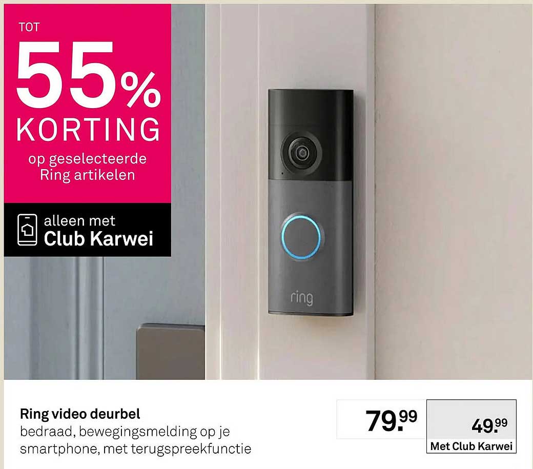 Ring video deurbel