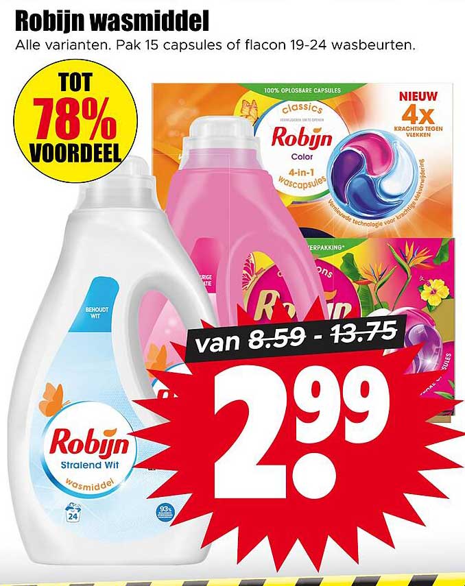 Robijn wasmiddel