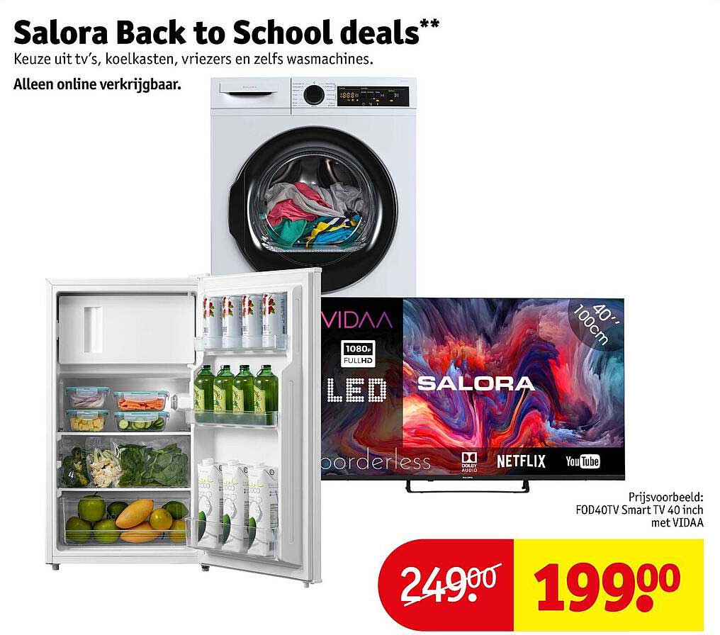 Salora Back to School deals**