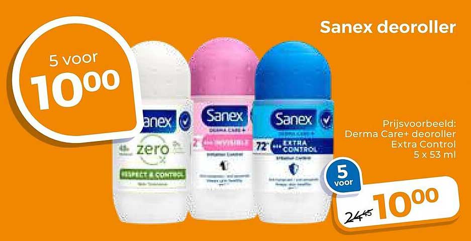 Sanex deodorroller