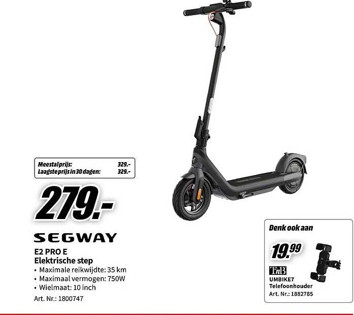 SEGWAY E2 PRO E Elektrische step