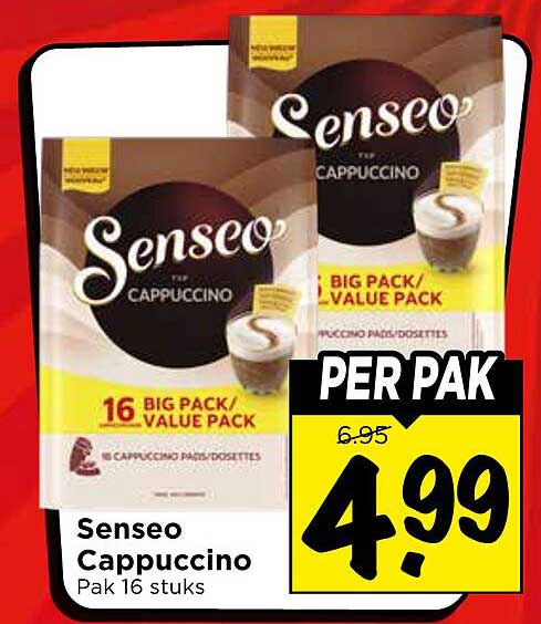 Senseo Cappuccino Pak 16 stuks