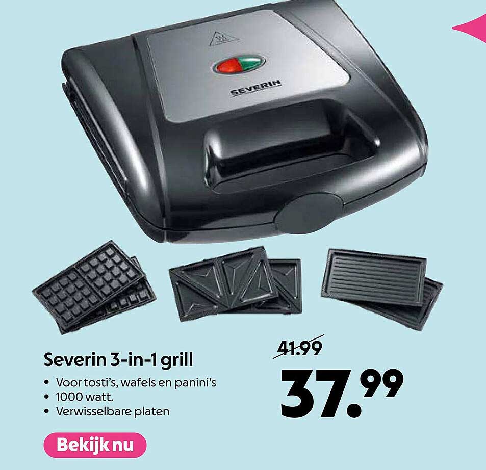 Severin 3-in-1 grill