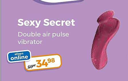 Sexy Secret Double air pulse vibrator
