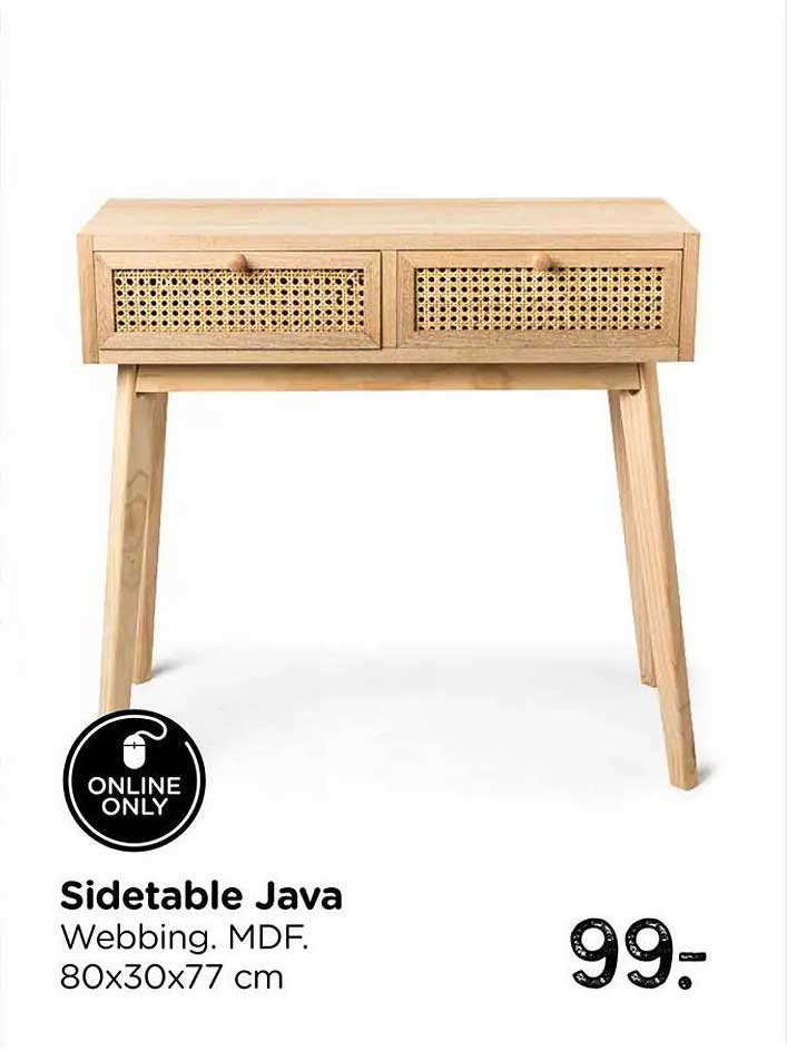 Sidetable Java