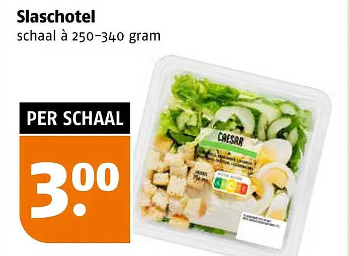 Slaschotel schaal à 250-340 gram