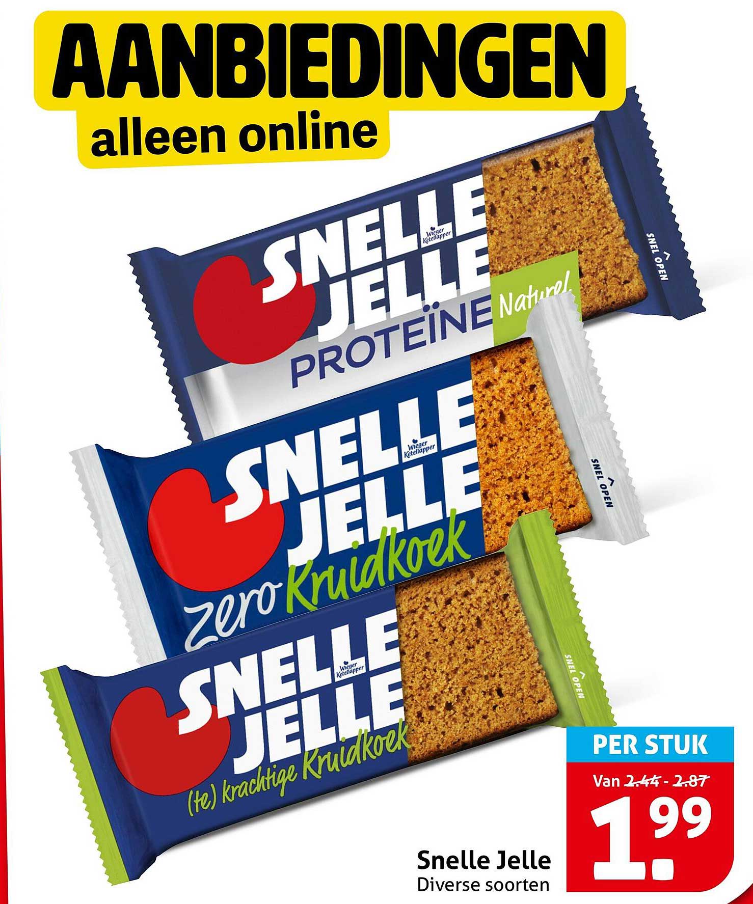 Snelle Jelle Diverse soorten
