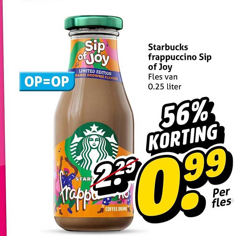 Starbucks frappuccino Sip of Joy