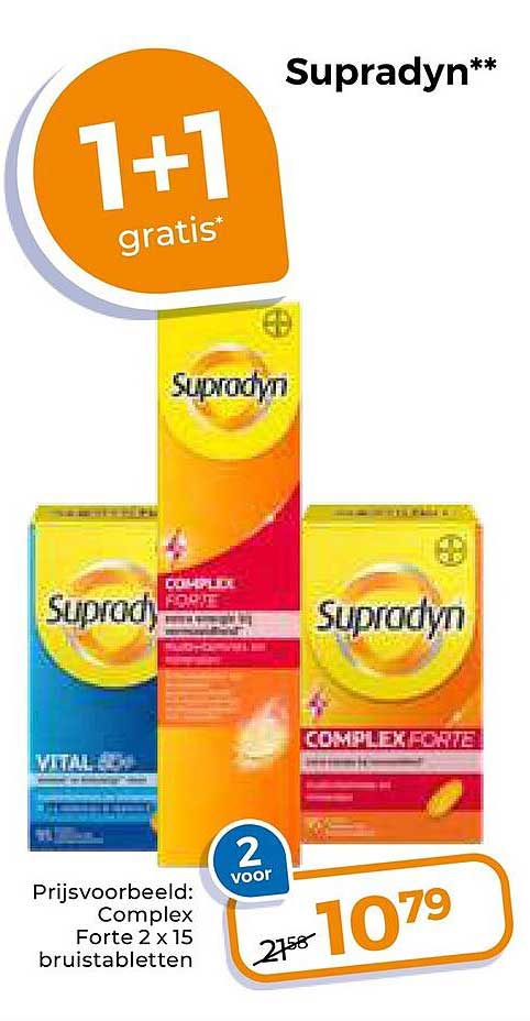 Supradyn 1+1 gratis