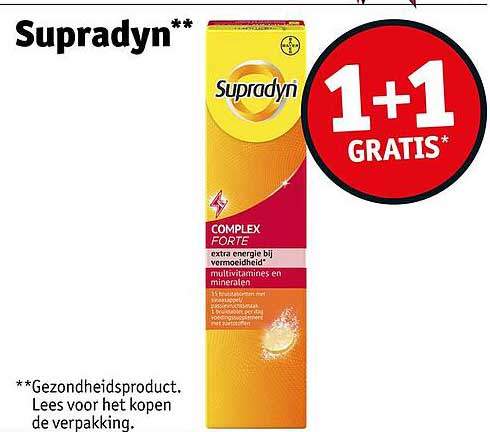 Supradyn 1+1 GRATIS*
