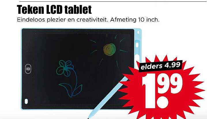 Teken LCD tablet
