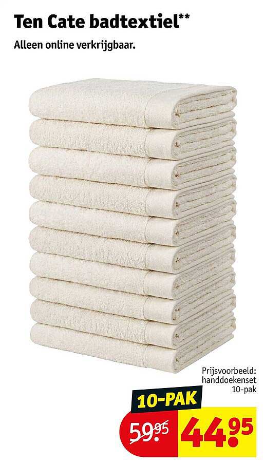 Ten Cate badtextiel**
