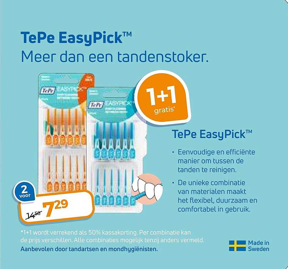 TePe EasyPick™ 1+1 gratis